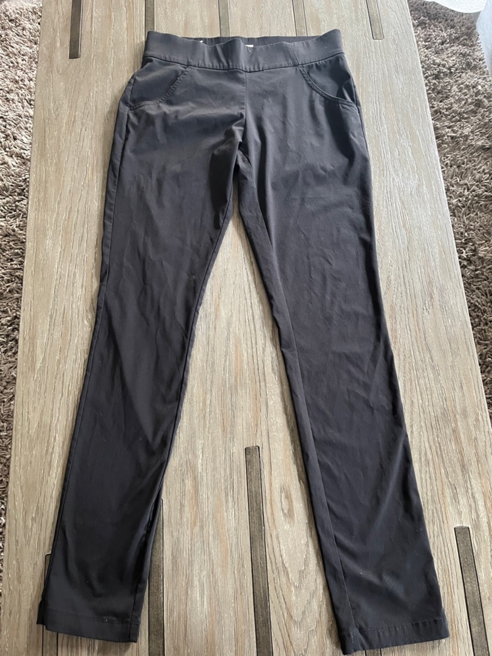 Columbia Black Athletic Pull-On Joggers